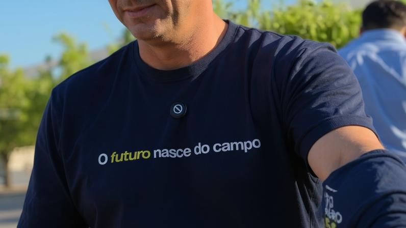 Na imagem, Flávio Bolsonaro (PL-RJ) no evento em Sinop (MT)