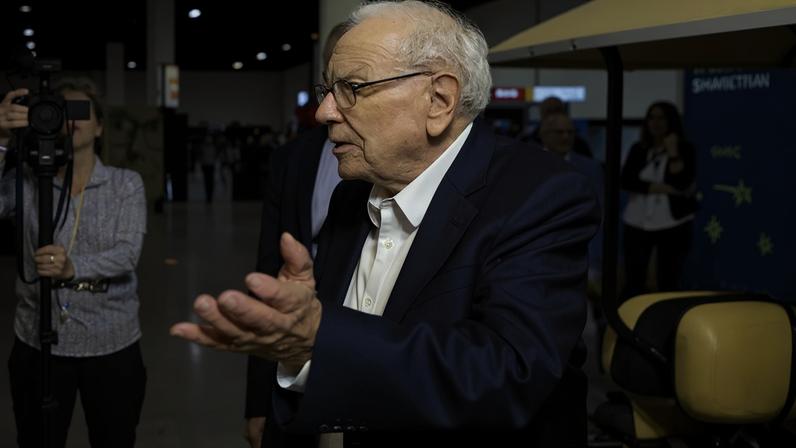O megainvestidor Warren Buffett, da Berkshire Hathaway — Foto: John Peterson/AP