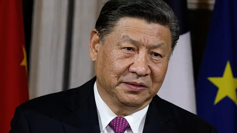 Xi Jinping ainda não tinha se pronunciado sobre a guerra no Irã — Foto: Ludovic Marin/Associated Press