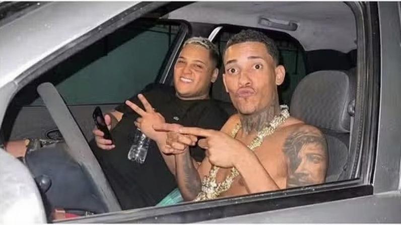 Os funkeiros MC Ryan SP e MC Poze do Rodo, presos na Operação Narco Fluxo, da Polícia Federal