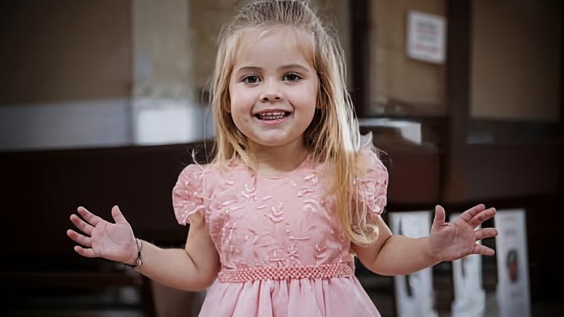 Sofia Aparecida Iaciuk tinha 3 anos de idade — Foto: Reprodução/Funerária São João