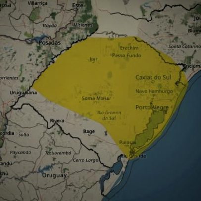 Ciclone e frente fria elevam instabilidade e reforçam chuva no RS nesta semana