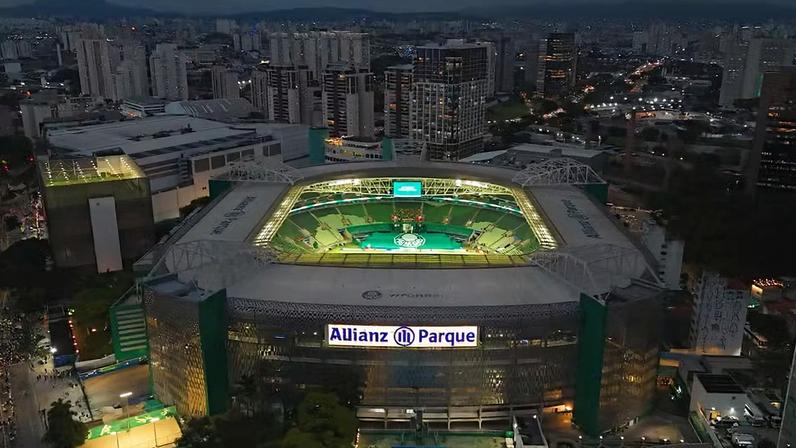 Estádio do Palmeiras — Foto: X da Conmebol Libertadores