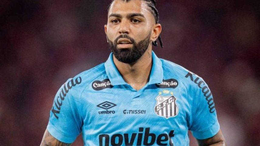 Gabigol vira alvo de cobranças no Santos - (crédito: Fotos: Raul Baretta/ Santos FC)