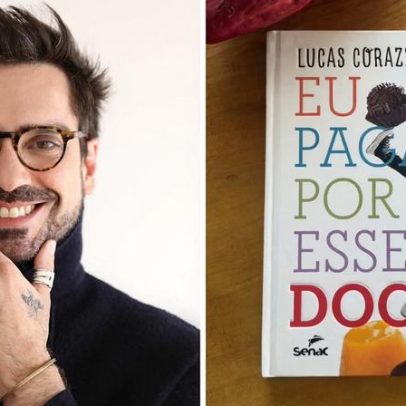 Lucas Corazza revela segredos da confeitaria em novo livro