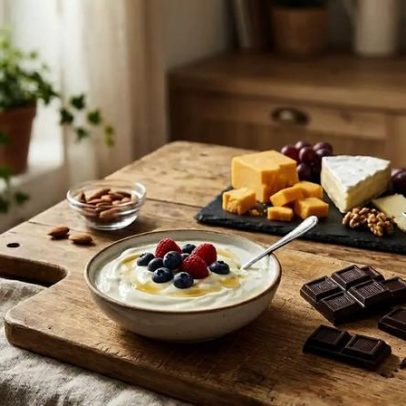 Chocolate, queijo e iogurte podem ajudar a viver mais