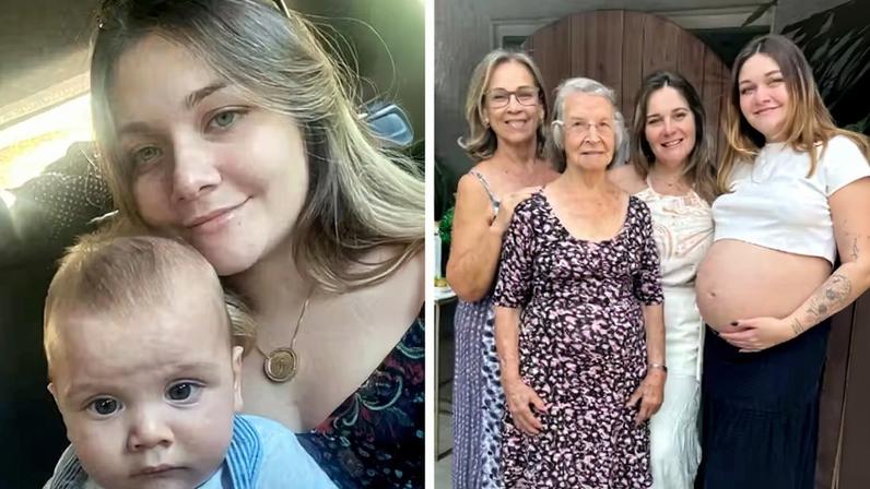 De mãe a tataravó — Foto: Reprodução/Instagram