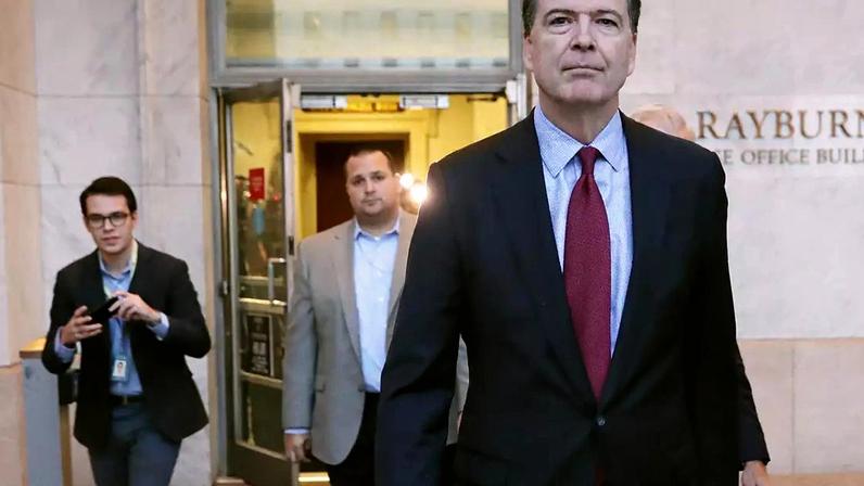 James Comey foi indiciado sob acusação de ameaçar o presidente dos Estados Unidos, Donald Trump.