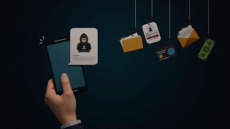 Criminosos enviam mensagens falsas para um grande número de potenciais vítimas e esperam até que alguém 'morda a isca' — Foto: GettyImages
