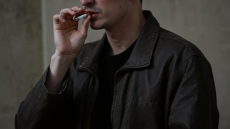 Jovem fumando cigarro. (Jakub Porzycki/NurPhoto/Getty Images)