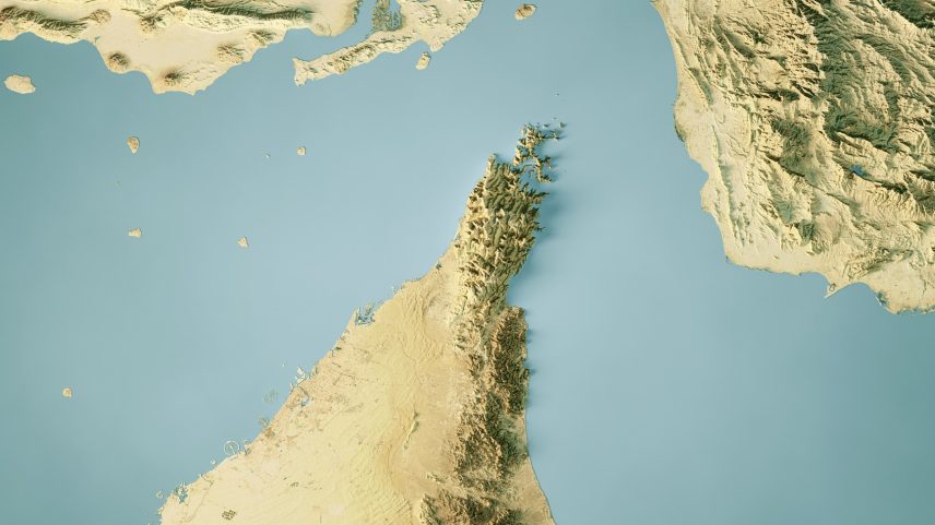 Estreito de Ormuz — Foto: Gettyimages