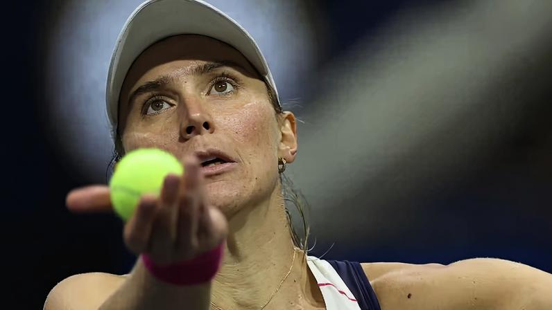 Bia Haddad — Foto: Al Bello/Getty Images