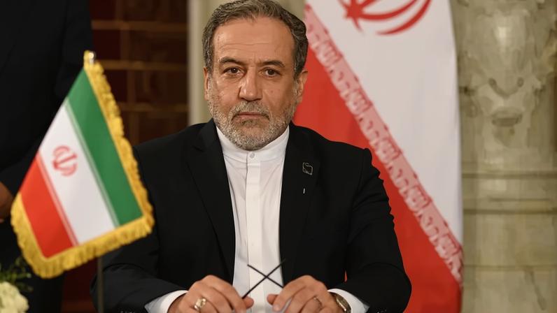 O ministro das Relações Exteriores do Irã, Abbas Araqchi.