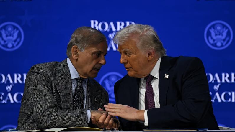 Shehbaz Sharif e Donald Trump