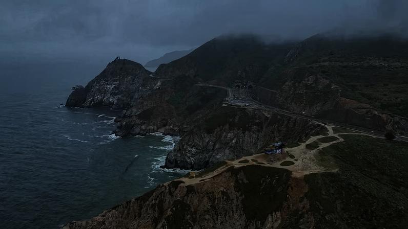 Costa do Pacífico na Califórnia: aquecimento das águas do oceano pode indicar formação de El Niño nos próximos meses — Foto: Tayfun Coskun/Getty Images