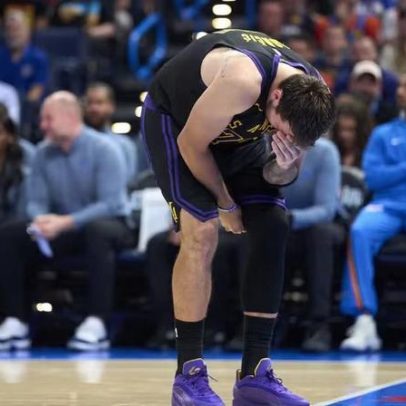 Doncic se lesiona na derrota para o Thunder e pode ficar fora do MVP