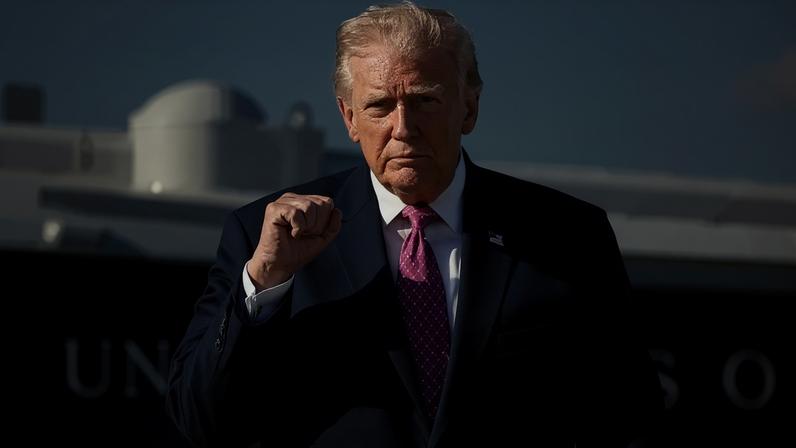O presidente Donald Trump.