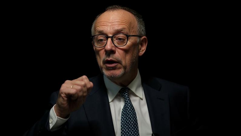 O chanceler alemão Friedrich Merz.