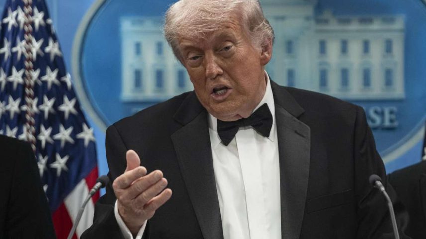 O presidente dos EUA, Donald Trump