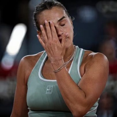 Sabalenka é eliminada em Madri após seis match points desperdiçados