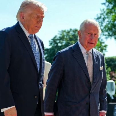 Trump diz que rei Charles apoia posição contra arma nuclear no Irã