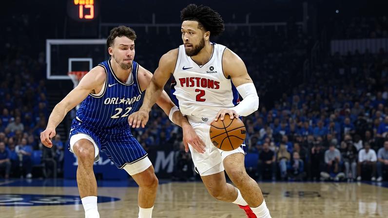 Cunningham brilha e Pistons vencem Magic, forçando o jogo 6