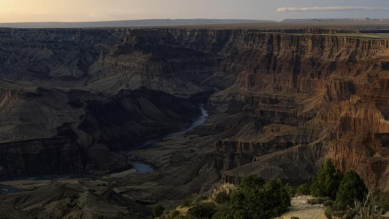 Paisagem do Grand Canyon, nos Estados Unidos — Foto: Getty Images