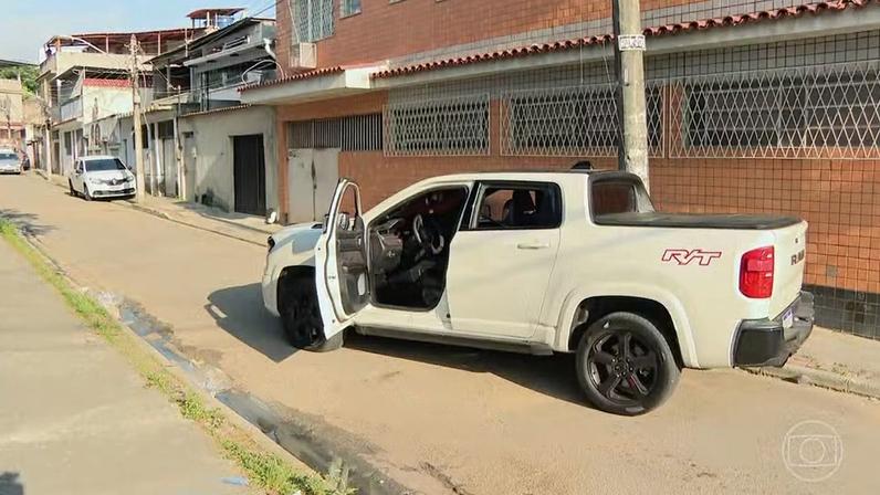 Família de comerciante morto em abordagem policial no Rio ia para Foz do Iguaçu (PR) — Foto: Jornal Nacional/ Reprodução