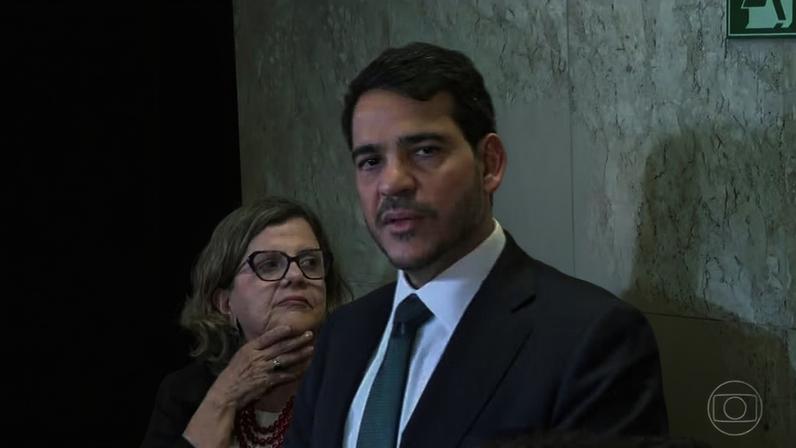 Messias barrado no Supremo: quantidade de votos contra o governo surpreende até a oposição — Foto: Jornal Nacional/ Reprodução