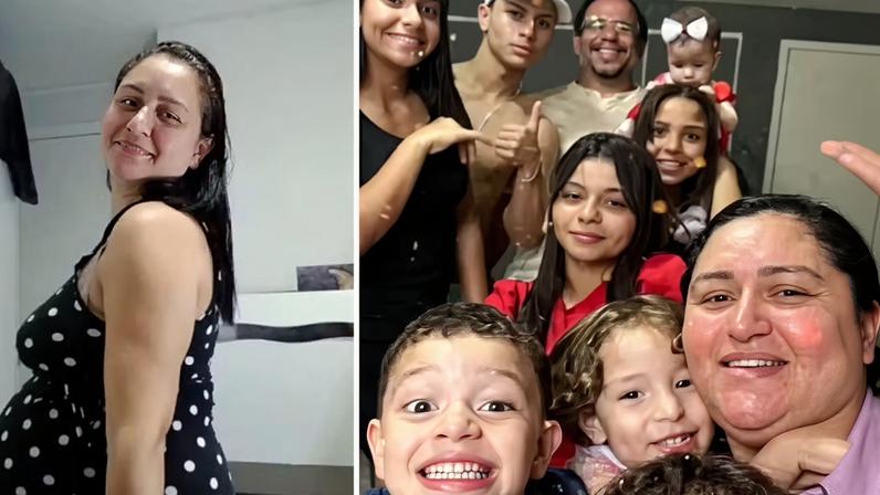 Psicóloga está grávida do nono filho — Foto: Reprodução/Instagram