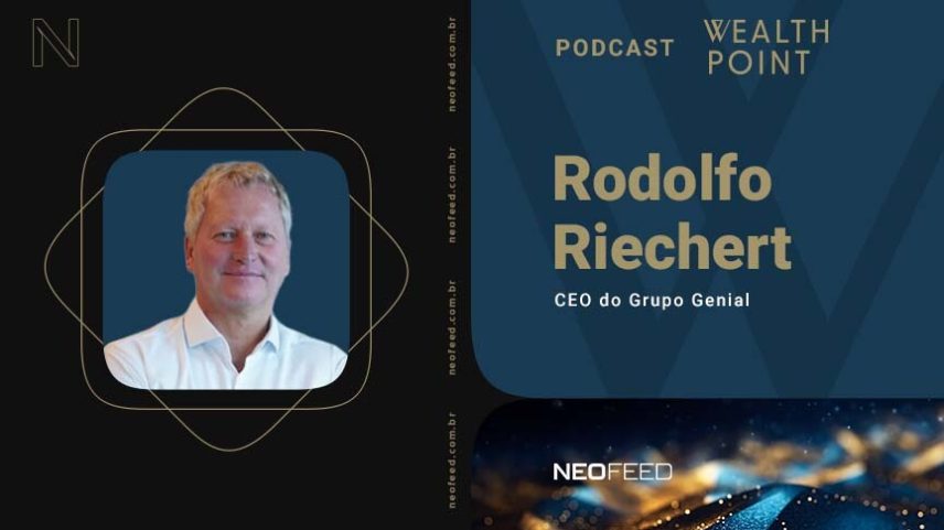 Rodolfo Riechert, CEO do Grupo Genial, durante o podcast Wealth Point.