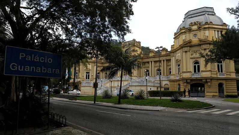 Palácio Guanabara, sede do governo do Rio de Janeiro