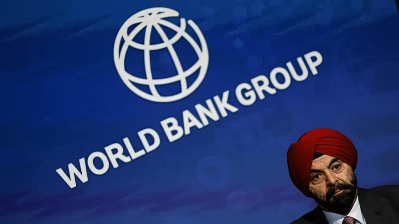 Presidente do Banco Mundial, Ajay Banga, em 15 de outubro de 2023