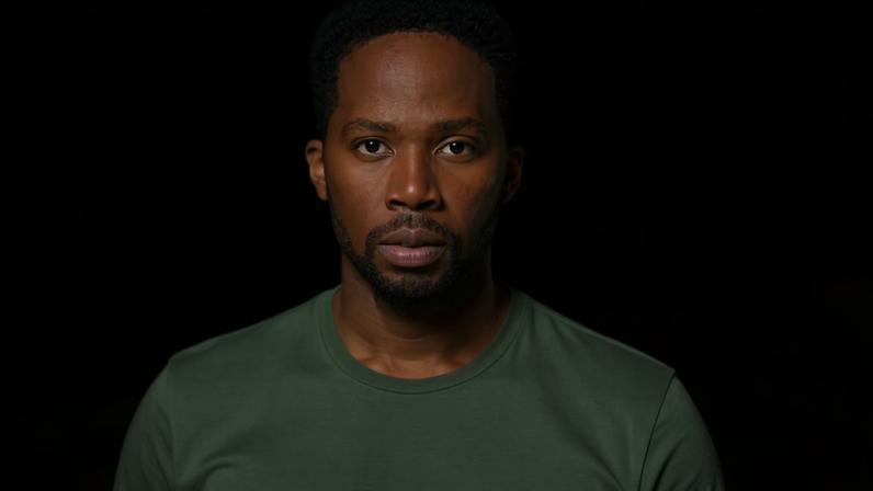 O ator Harold Perrineau caracterizado como Michael em 'Lost' — Foto: Divulgação