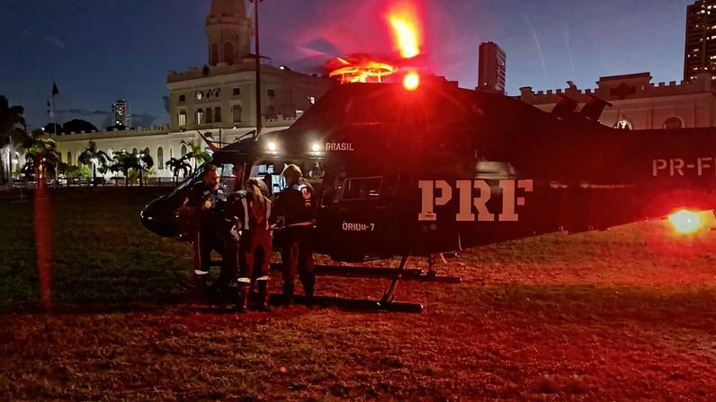 Imagem colorida, Bêbe de 1 ano sofre traumatismo craniano e é socorrido de helicóptero- Metrópoles