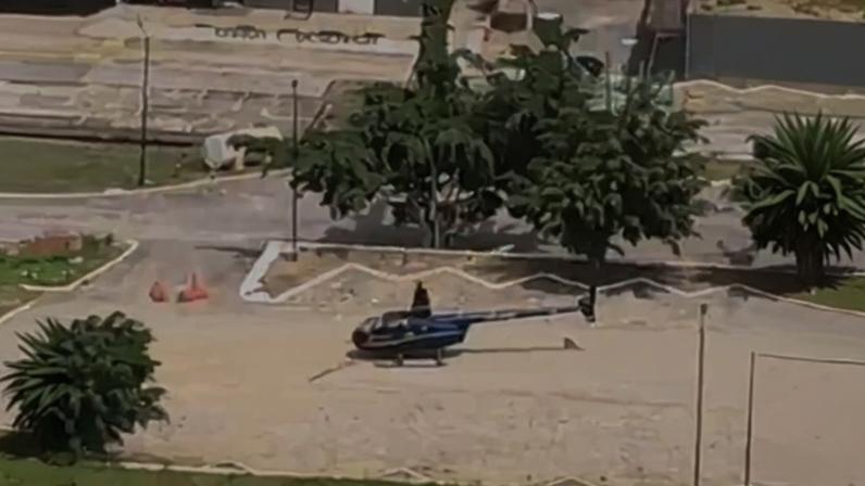 Helicóptero com 3 adultos e criança cai logo após levantar voo na PB - Metrópoles