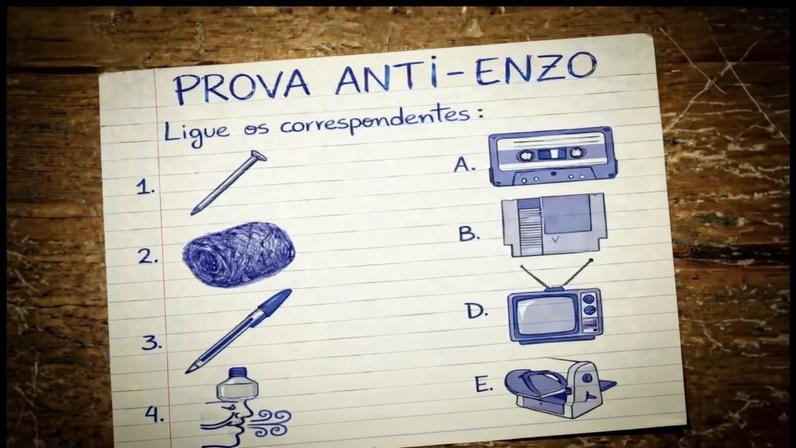 Você sabe resolver as questões da prova antiEnzo? — Foto: Reprodução/Redes sociais