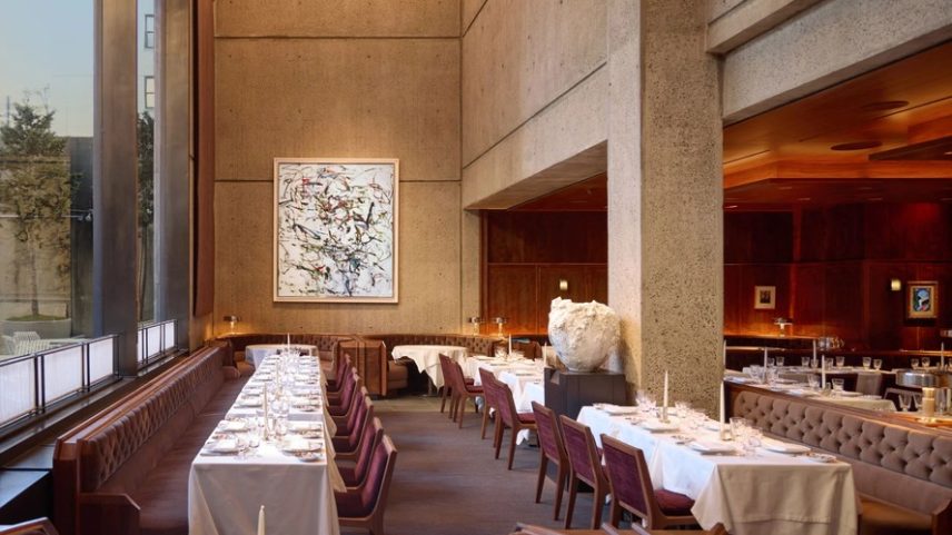 Marcel, o novo restaurante da Sothebys no Breuer Building — Foto: Divulgação