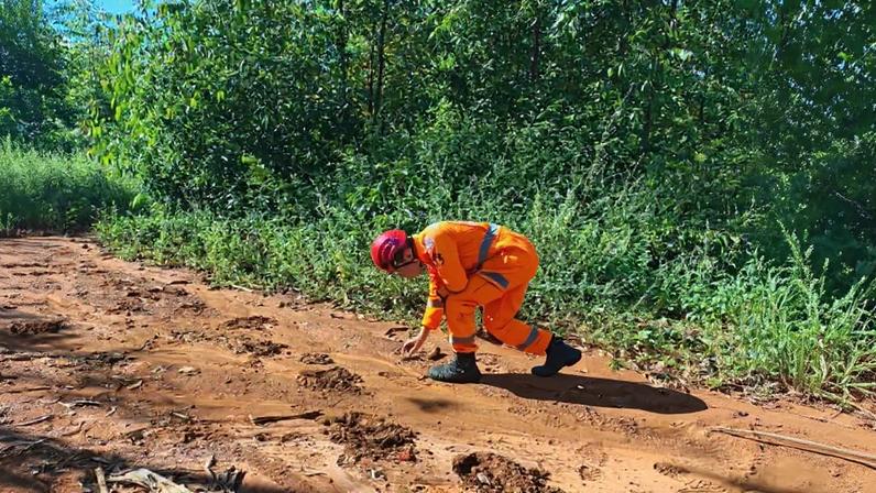 Homem desaparecido é localizado em área de mata em Engenheiro Navarro