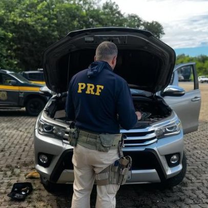 Homem é preso com caminhonete furtada e adulterada na BR-251 em Montes Claros