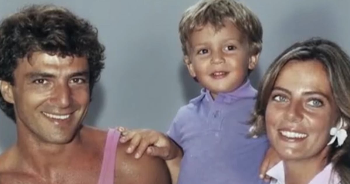 Bruna Lombardi revela fotos raras do filho e mostra união familiar ...