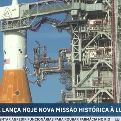 NASA lança missão tripulada à Lua com quatro astronautas após 50 anos