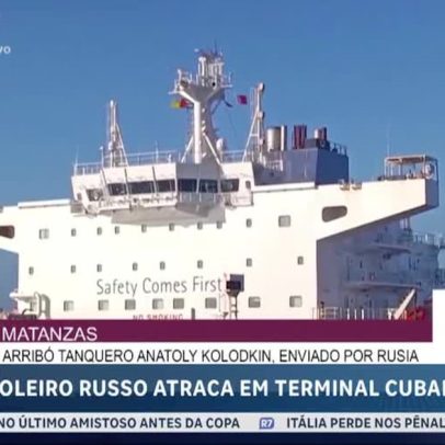 Petroleiro russo chega a Cuba com carga para energia e hospitais