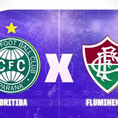 Record exibe Coritiba x Fluminense no Brasileirão neste sábado (4)