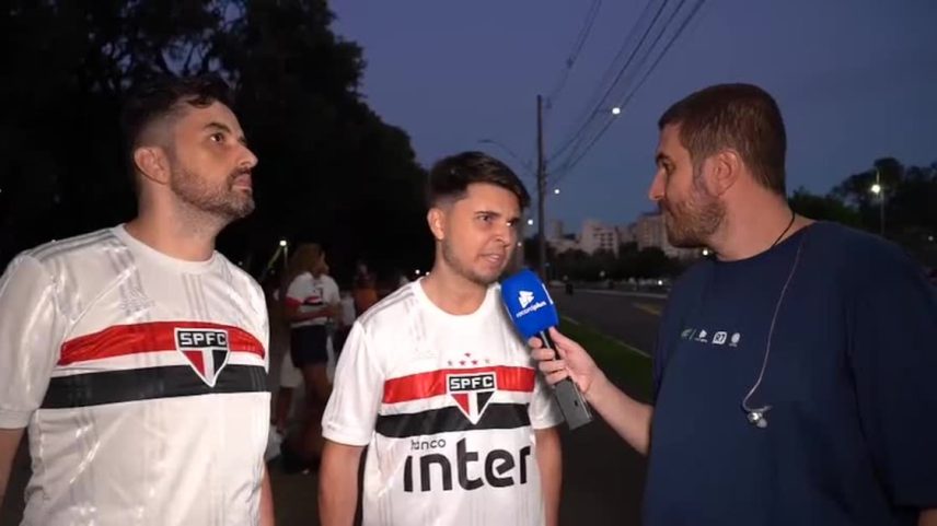 São-paulinos confiam em vitória sobre o Inter e na aproximação ao Palmeiras líder