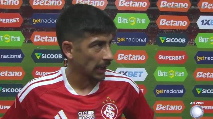 ‘Sensação de raiva e impotência’, desabafa Alan Rodríguez depois de empate no Beira-Rio