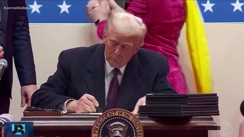 EUA: Trump acompanha audiência que analisa o direito à cidadania por nascimento