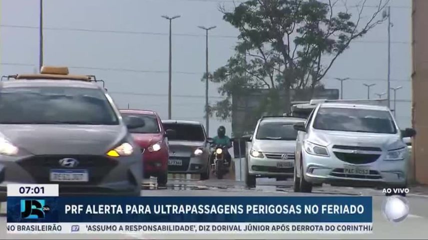 Feriado prolongado começa com fiscalização da PRF em todo o país