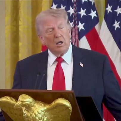 Trump defende aumento do orçamento militar e reabertura do estreito de Ormuz