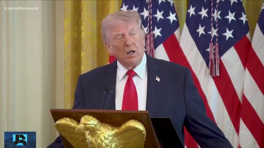 Trump defende aumento do orçamento militar e reabertura do estreito de Ormuz